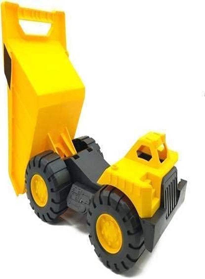 بي اس شاحنة قلابة جامبو كبيرة الحجم تعمل بالاحتكاك من PINAAKshoppy، غير قابلة للكسر، ألعاب بناء للأطفال، شاحنة قلابة كبيرة مناسبة للأطفال من عمر 3 سنوات فما فوق. - Image 4